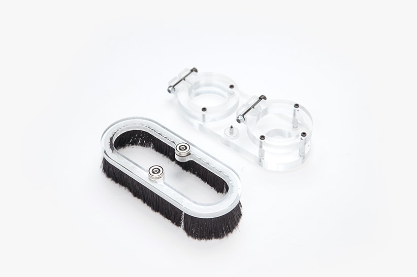 Dust Shoe for Mekanika CNC machine