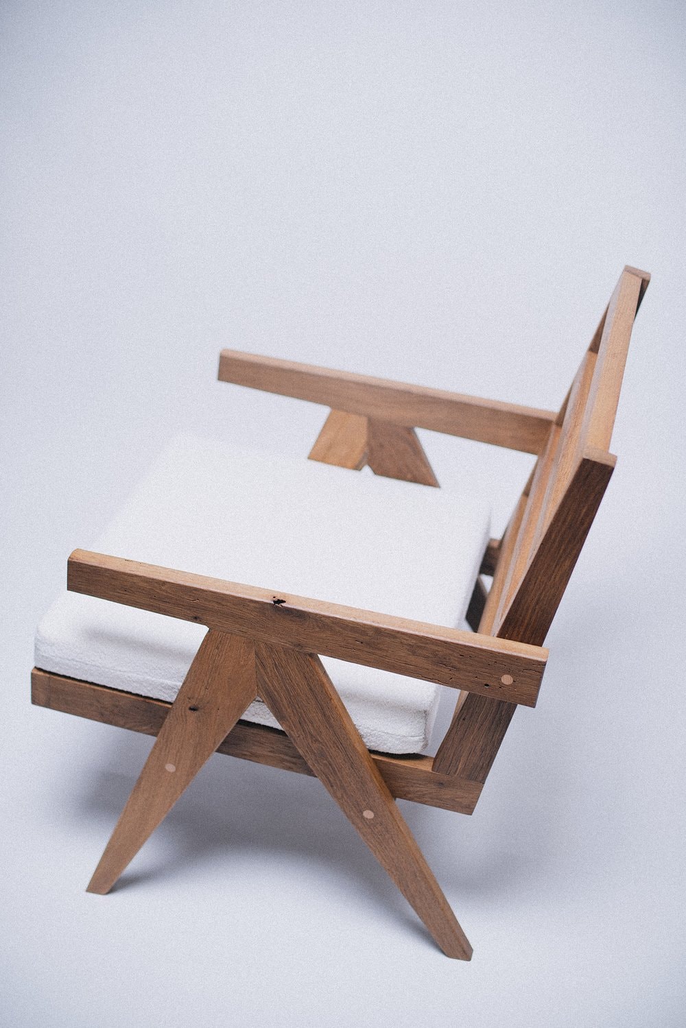  Easy Armchair model designed by Haddock Menuiserie in France 