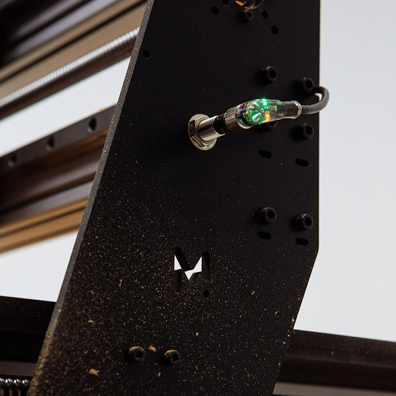 Close up on a limit sensor of the Mekanika Pro