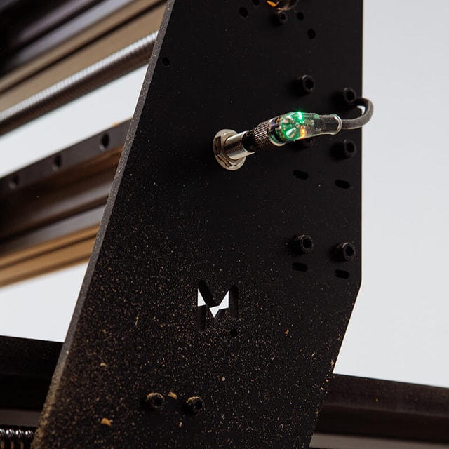 Close up on a limit sensor of the Mekanika Pro