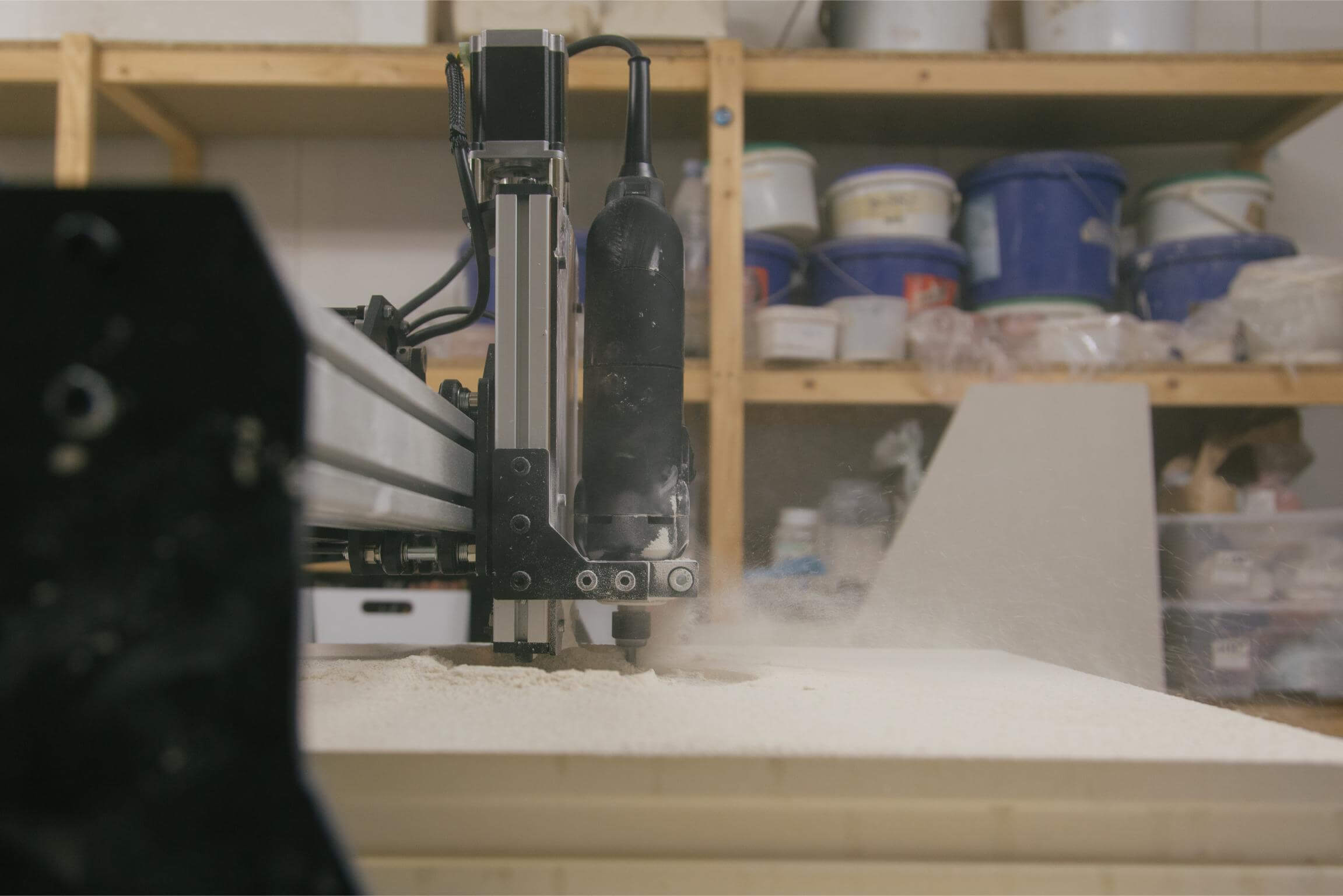 Mekanika CNC machine Evo-S in action