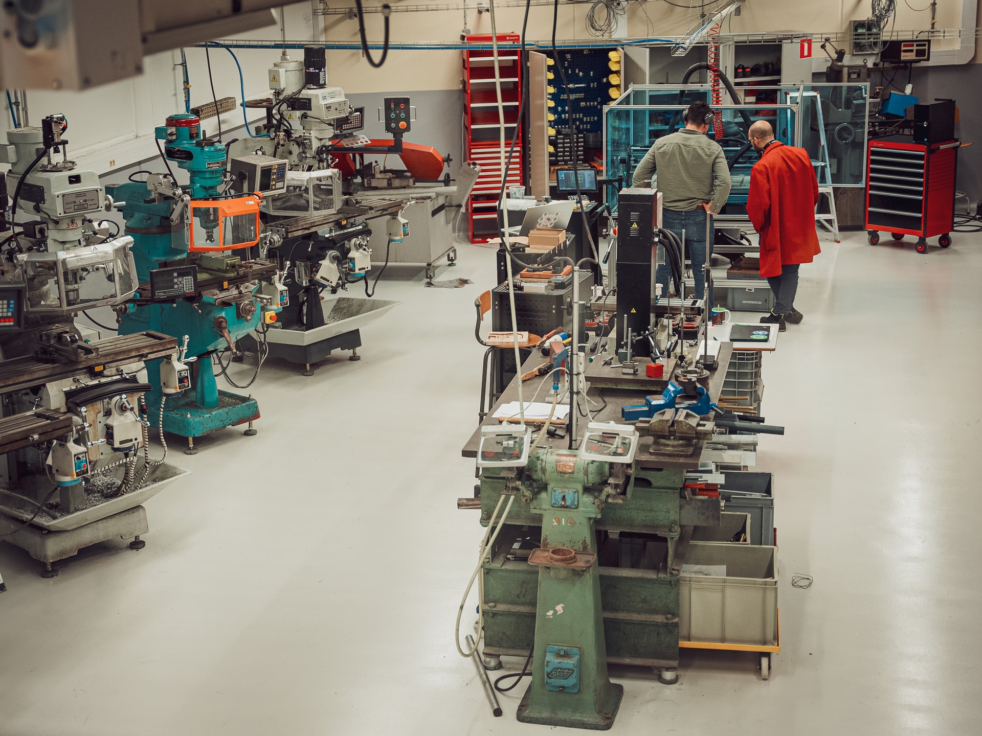 Machine workshop with Students and Teachers at ECAM University Brussels