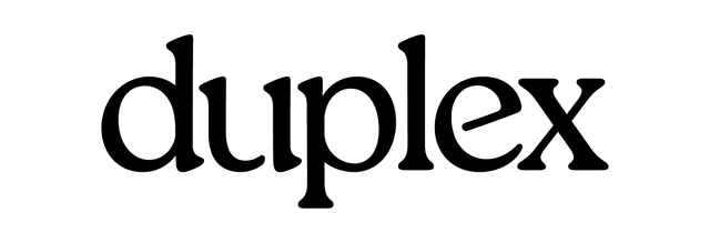 Logo Duplex Studio on transparent background